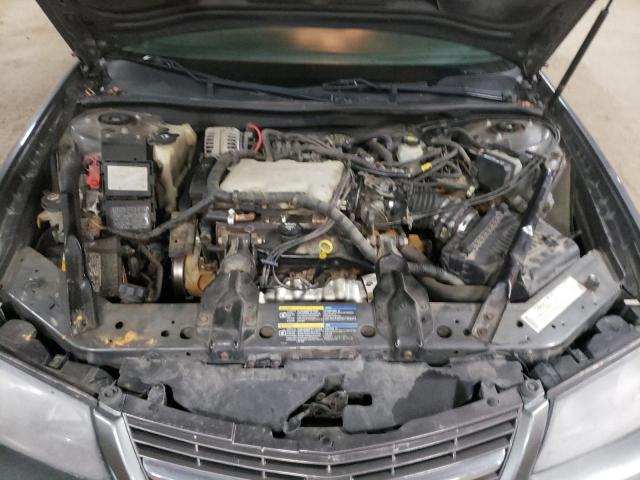 2G1WF55E559376810 - 2005 CHEVROLET IMPALA GRAY photo 11