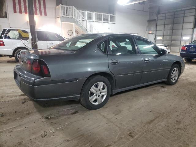 2G1WF55E559376810 - 2005 CHEVROLET IMPALA GRAY photo 3