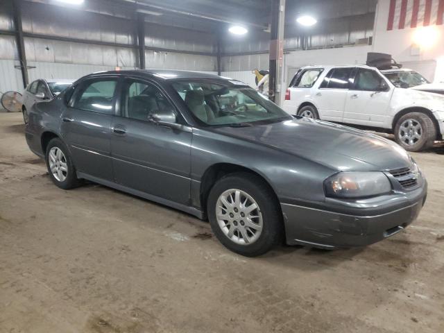 2G1WF55E559376810 - 2005 CHEVROLET IMPALA GRAY photo 4