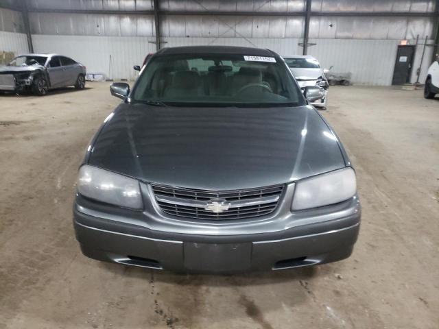 2G1WF55E559376810 - 2005 CHEVROLET IMPALA GRAY photo 5