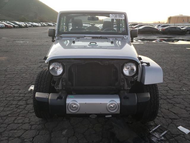 1C4AJWBG8DL618234 - 2013 JEEP WRANGLER S SILVER photo 5
