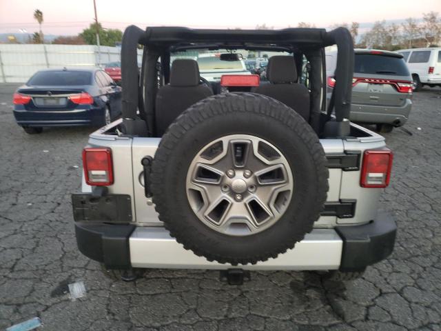 1C4AJWBG8DL618234 - 2013 JEEP WRANGLER S SILVER photo 6