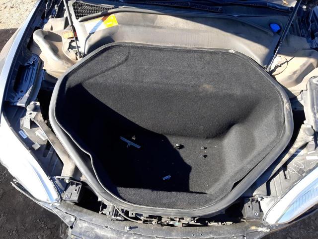 5YJSA1E29FF118676 - 2015 TESLA MODEL S GRAY photo 11