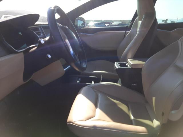 5YJSA1E29FF118676 - 2015 TESLA MODEL S GRAY photo 7