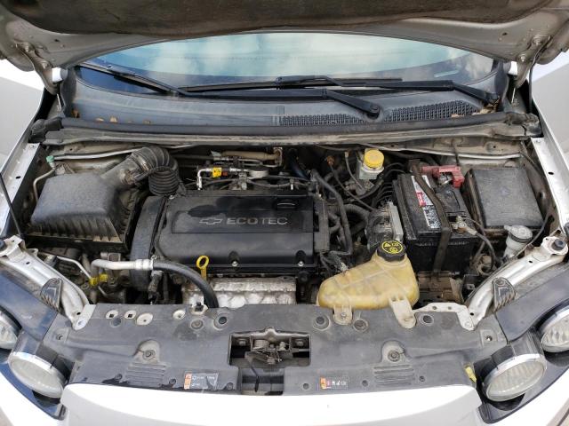 1G1JA5SH0C4180006 - 2012 CHEVROLET SONIC LS SILVER photo 11