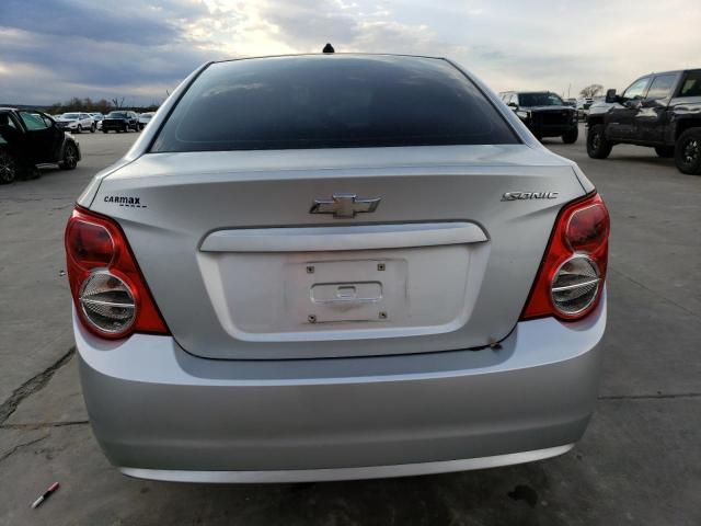 1G1JA5SH0C4180006 - 2012 CHEVROLET SONIC LS SILVER photo 6