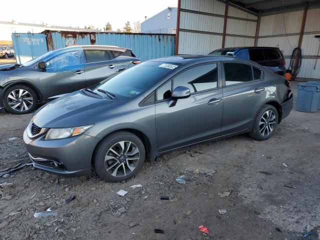 2HGFB2F99DH504412 - 2013 HONDA CIVIC EXL 灰色 照片 1