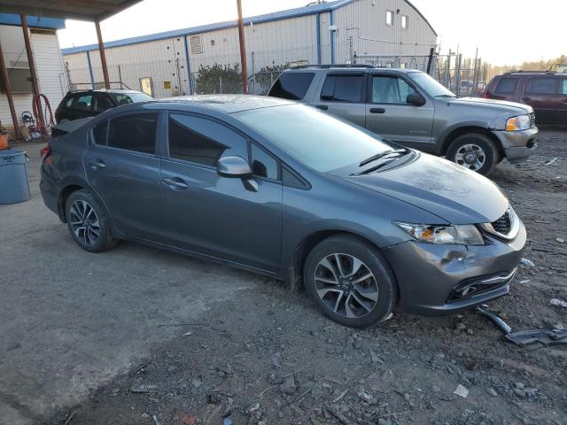 2HGFB2F99DH504412 - 2013 HONDA CIVIC EXL 灰色 照片 4