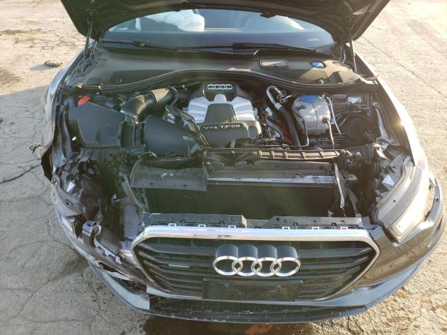 WAUHGAFC6EN111889 - 2014 AUDI A6 PRESTIG GRAY photo 11