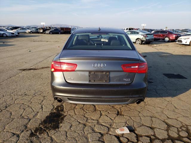WAUHGAFC6EN111889 - 2014 AUDI A6 PRESTIG GRAY photo 6