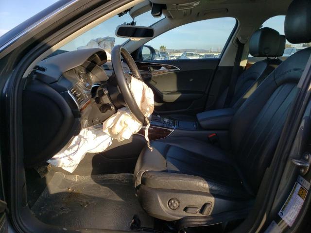 WAUHGAFC6EN111889 - 2014 AUDI A6 PRESTIG GRAY photo 7