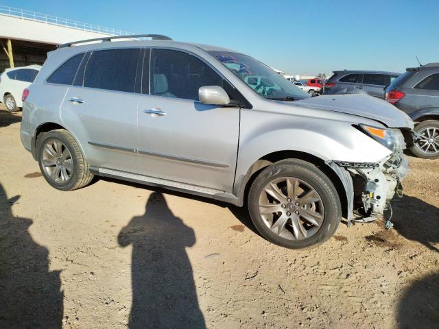 2HNYD2H63CH528427 - 2012 ACURA MDX ADVANC SILVER photo 4