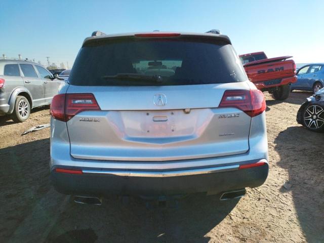 2HNYD2H63CH528427 - 2012 ACURA MDX ADVANC SILVER photo 6