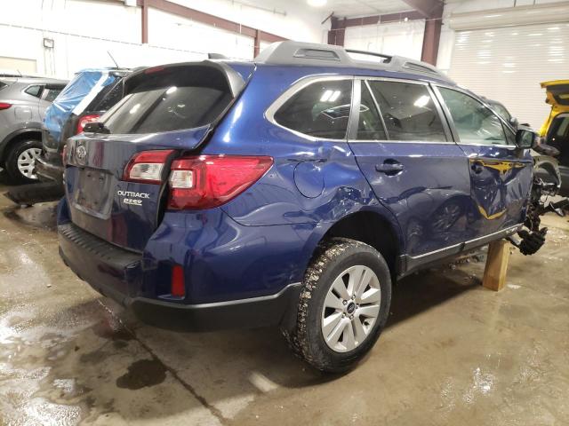 4S4BSAFC3H3252938 - 2017 SUBARU OUTBACK 2. BLUE photo 3