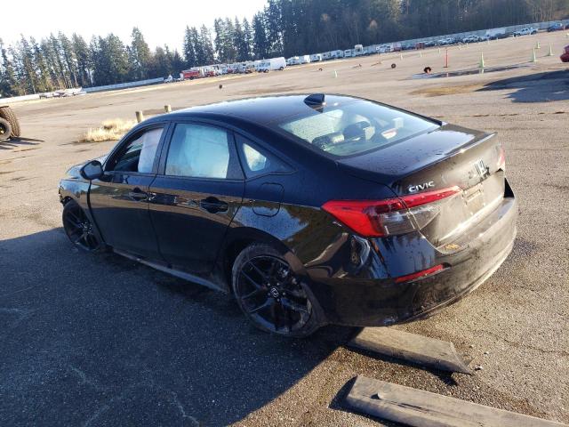 2HGFE2F51NH504362 - 2022 HONDA CIVIC SPOR 黑色 照片 2
