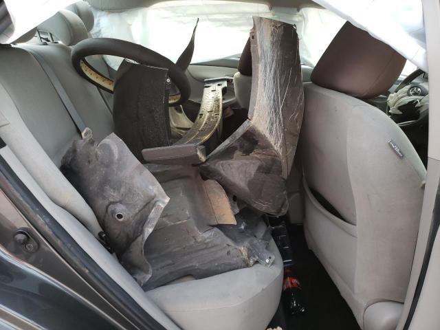 5YFBU4EE1CP034161 - 2012 TOYOTA COROLLA BA CHARCOAL photo 10