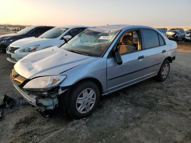 2HGES16335H556833 - 2005 HONDA CIVIC DX V SILVER photo 1