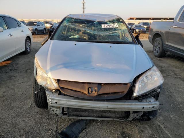 2HGES16335H556833 - 2005 HONDA CIVIC DX V SILVER photo 5