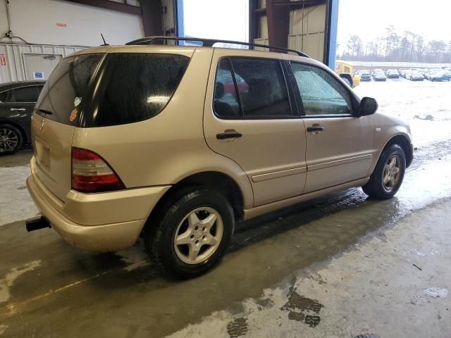 4JGAB54E41A278053 - 2001 MERCEDES-BENZ ML 320 BEIGE photo 3