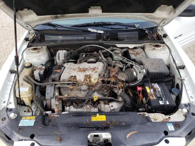 1G2NE52E1XM774553 - 1999 PONTIAC GRAND AM S WHITE photo 11