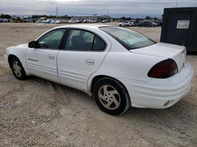 1G2NE52E1XM774553 - 1999 PONTIAC GRAND AM S WHITE photo 2