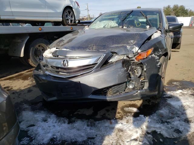 19VDE1F74EE003276 - 2014 ACURA ILX 20 TEC GRAY photo 9