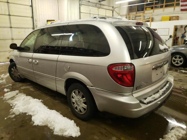 2C8GP64L75R136994 - 2005 CHRYSLER TOWN & COU SILVER photo 2