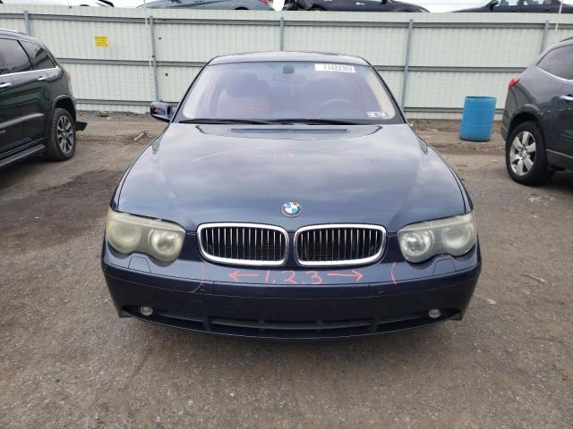 WBAGL63403DP65050 - 2003 BMW 745 I BLUE photo 5