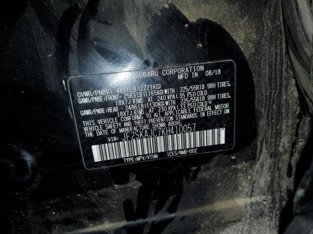 JF2SKAJC7KH****** - 2019 SUBARU FORESTER S BLACK photo 14