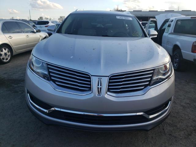 2LMPJ6KR9HB****** - 2017 LINCOLN MKX SELECT SILVER photo 5