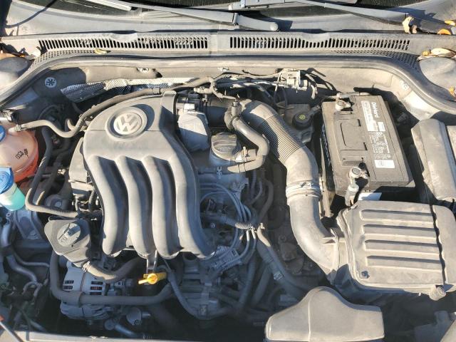 3VW2K7AJ9CM361373 - 2012 VOLKSWAGEN JETTA BASE 灰色 照片 11