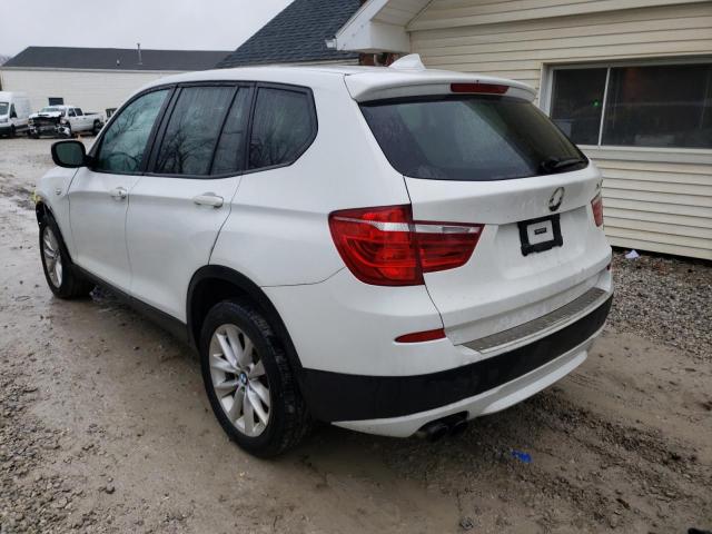 5UXWX7C56DL981346 - 2013 BMW X3 XDRIVE3 WHITE photo 2