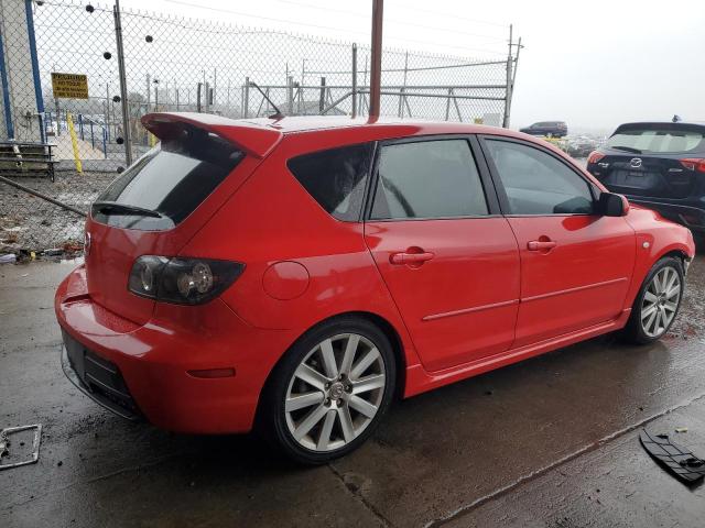 JM1BK34M881****** - 2008 MAZDA SPEED 3 RED photo 3