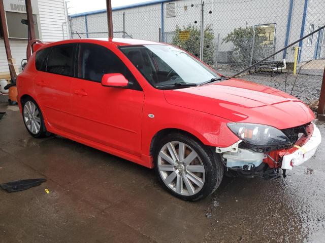 JM1BK34M881****** - 2008 MAZDA SPEED 3 RED photo 4