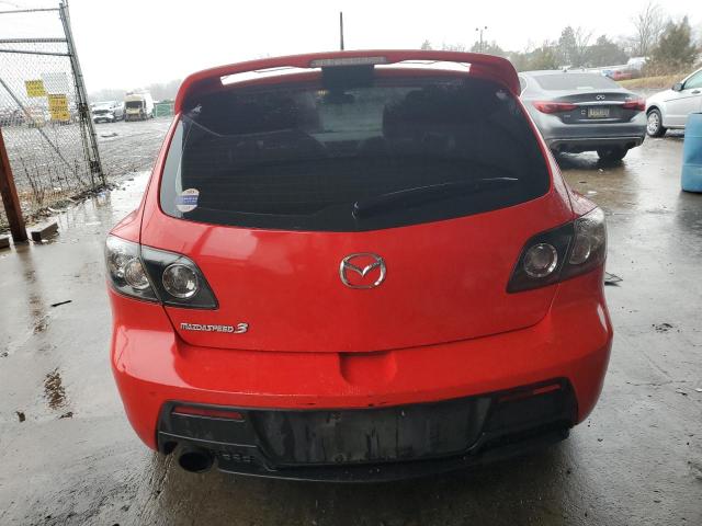 JM1BK34M881****** - 2008 MAZDA SPEED 3 RED photo 6