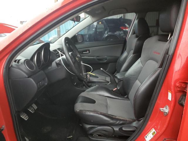 JM1BK34M881****** - 2008 MAZDA SPEED 3 RED photo 7