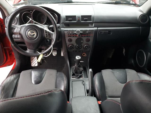 JM1BK34M881****** - 2008 MAZDA SPEED 3 RED photo 8