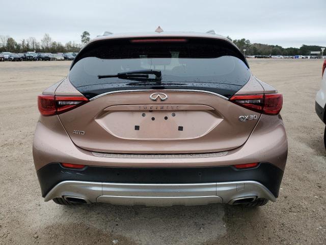 SJKCH5CR6HA024318 - 2017 INFINITI QX30 BASE BROWN photo 6