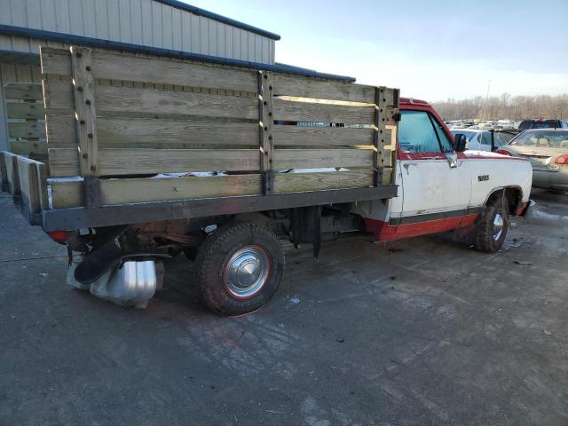 1B7HE16Y4KS103646 - 1989 DODGE D-SERIES D TWO TONE photo 3