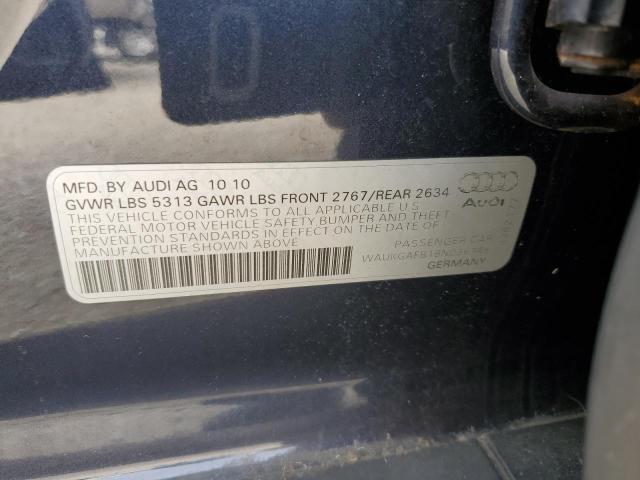 WAUKGAFB1BN036348 - 2011 AUDI A6 PRESTIG Mavi foto 12