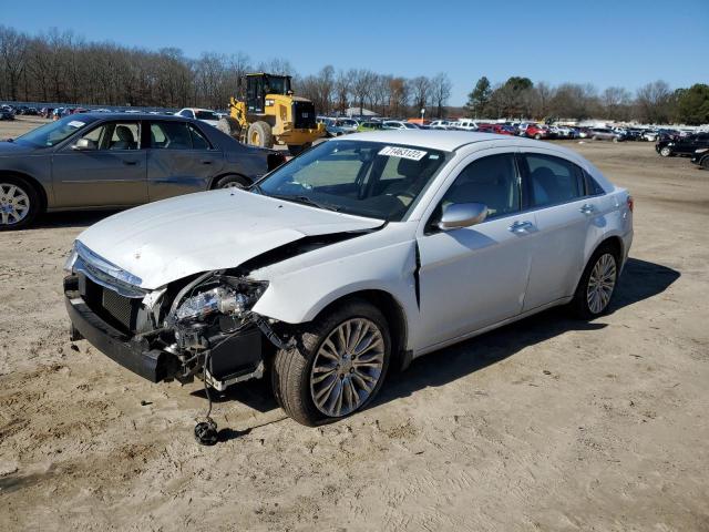 1C3CCBCG3DN554462 - 2013 CHRYSLER 200 LIMITE WHITE photo 1