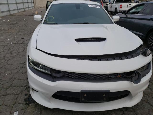 2C3CDXGJ2KH756652 - 2019 DODGE CHARGER SC WHITE photo 5