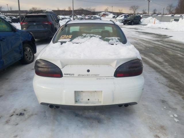 1G2WR12181F223241 - 2001 PONTIAC GRAND PRIX თეთრი ფოტო 6
