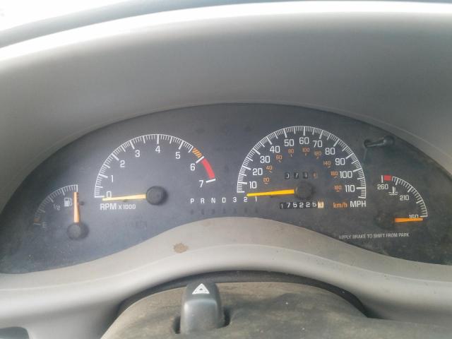 1G2WR12181F223241 - 2001 PONTIAC GRAND PRIX თეთრი ფოტო 9