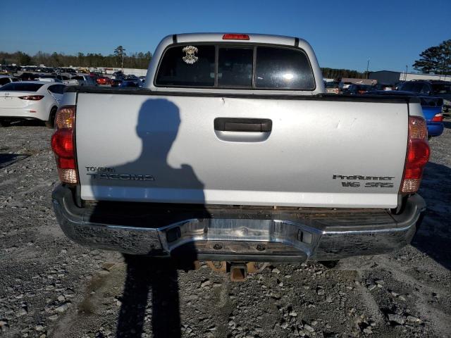 3TMJU62N36M011472 - 2006 TOYOTA TACOMA DOU SILVER photo 6
