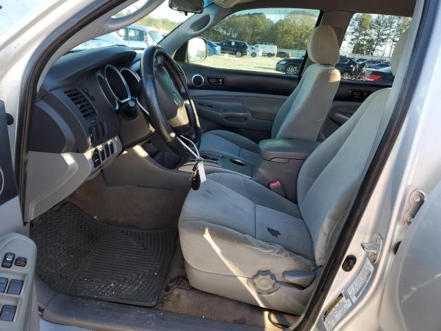 3TMJU62N36M011472 - 2006 TOYOTA TACOMA DOU SILVER photo 7