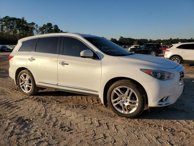 5N1AL0MN6DC305441 - 2013 INFINITI JX35 WHITE photo 4