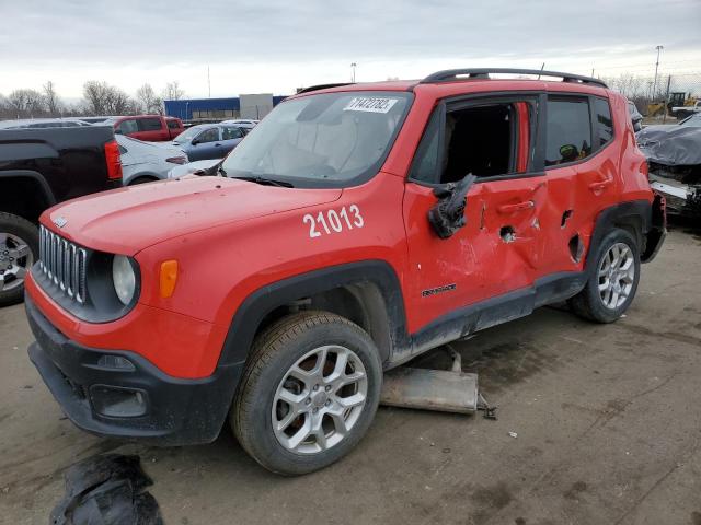 ZACCJBBTXGPE07096 - 2016 JEEP RENEGADE L RED photo 1