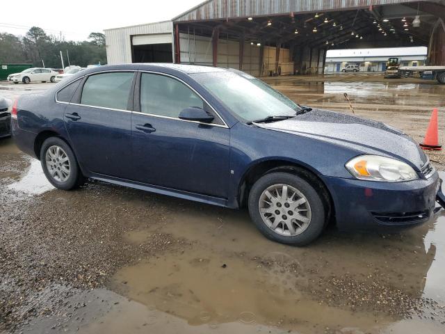 2G1WD5EM2A1122316 - 2010 CHEVROLET IMPALA POL BLUE photo 4