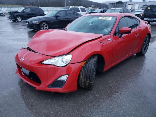 JF1ZNAA13D2705509 - 2013 TOYOTA SCION FR-S RED photo 1